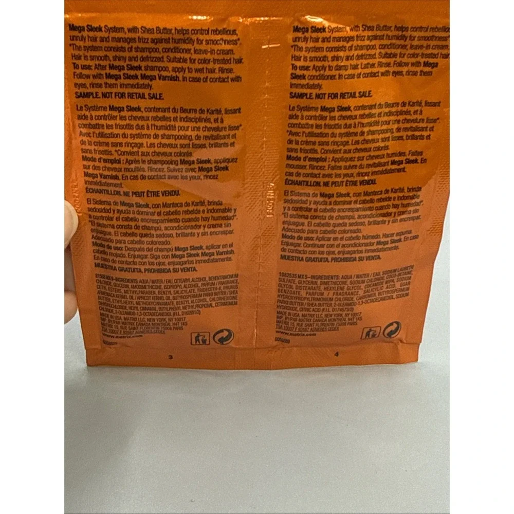 Matrix Total Results Travel/Sample Shampoo/Conditioner .34 fl oz each - Lot of 7